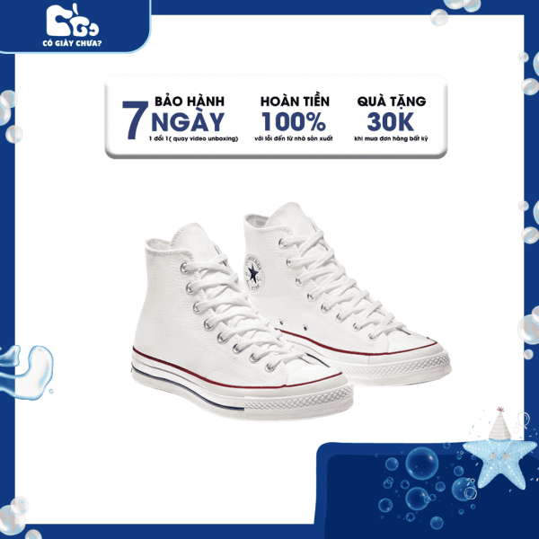 Giày_Converse Cổ Cao,Giày CV 1970s Đen Trắng