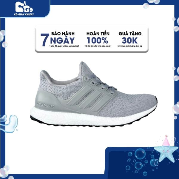 Giày Adidas Ultra Boost Ghi Trắng