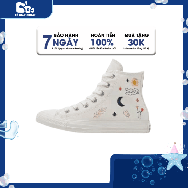 Giày Thể Thao CONVERSE CHUCK TAYLOR ALL STAR Thêu Họa Tiết