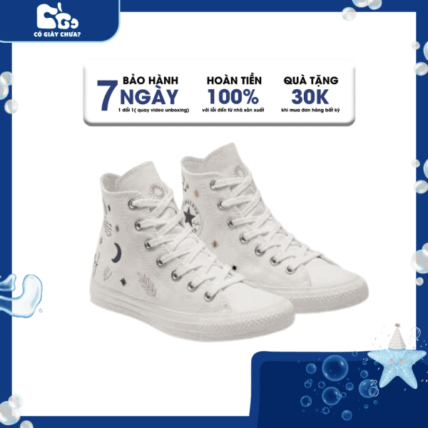 Giày Thể Thao CONVERSE CHUCK TAYLOR ALL STAR Thêu Họa Tiết