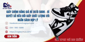 Giày Chính Hãng Giá Rẻ Dưới 500K