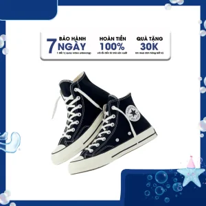 Giày_Converse Cổ Cao,Giày CV 1970s Đen Trắng